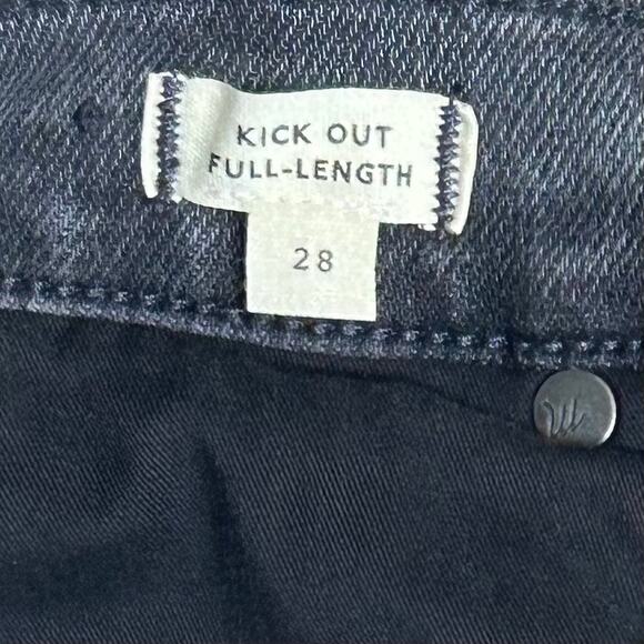 Madewell Kick Out‎ Full-Length Jeans in Paynes Wash Sz 28 - Picture 7 of 11